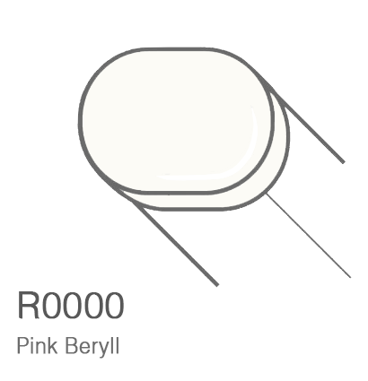 Маркер с кистью Copic Sketch R0000 Pink Beryll / Розовый Берилл поштучно за 899 руб. купить в Россия.