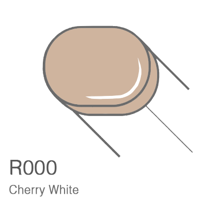 Маркер с кистью Copic Sketch R000 Cherry White / Вишневый Белый поштучно за 899 руб. купить в Россия.