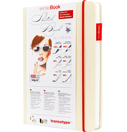 Скетчбук для маркеров SenseBook Layoutmarker А5 100 листов 144 гм за 1 256 руб. купить в Россия.