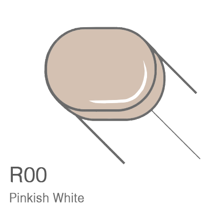 Маркер с кистью Copic Sketch R00 Pinkish White / Розовый Белый поштучно за 814 руб. купить в Россия.