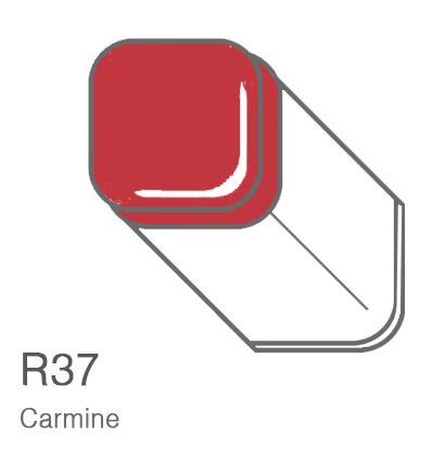 Маркер Copic R37 Carmine / Кармин поштучно за 1 027 руб. купить в Россия.