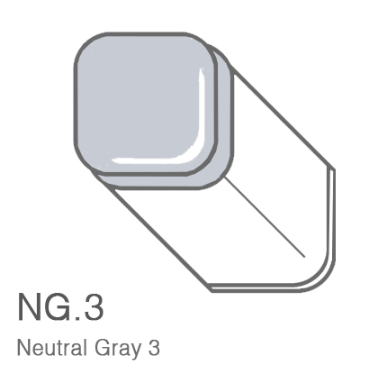 Маркер Copic N3 Neutral Gray / Нейтральный Серый 3 поштучно за 1 027 руб. купить в Россия.