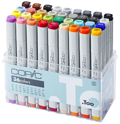 Copic Classic 36 Basic штук набор маркеров в кейсе, базовые цвета за 30 105 руб. купить в Россия.