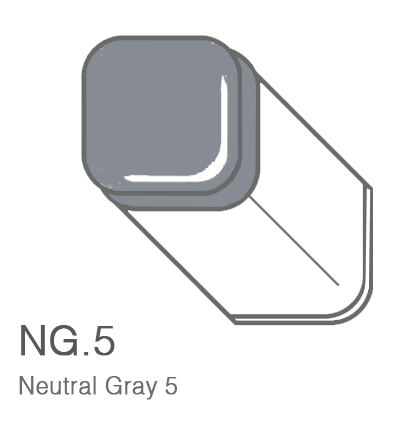 Маркер Copic N5 Neutral Gray / Нейтральный Серый 5 поштучно за 1 027 руб. купить в Россия.