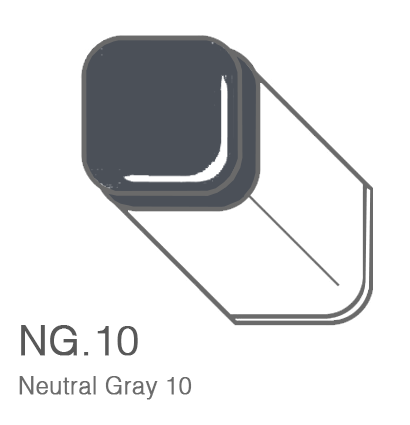 Маркер Copic N10 Neutral Gray / Нейтральный Серый 10 поштучно за 1 027 руб. купить в Россия.