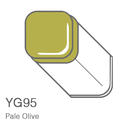 Маркер Copic YG95 Pale Olive / Оливковый Бледный поштучно за 1 027 руб. купить в Россия.