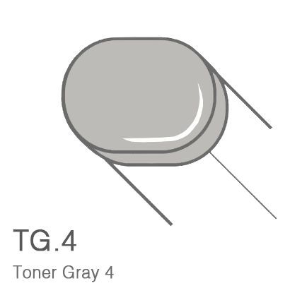 Маркер с кистью Copic Sketch T4 Toner Gray / Тонирующий Серый 4 поштучно за 899 руб. купить в Россия.