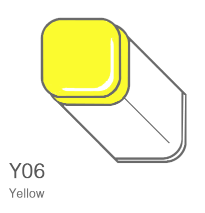 Маркер Copic Y06 Yellow / Желтый поштучно за 1 027 руб. купить в Россия.