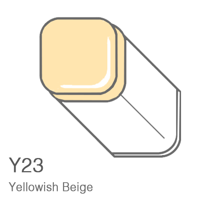 Маркер Copic Y23 Yellowish Beige / Желтовато Бежевый поштучно за 1 027 руб. купить в Россия.