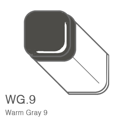Маркер Copic W9 Warm Gray / Теплый Серый 9 поштучно за 1 027 руб. купить в Россия.