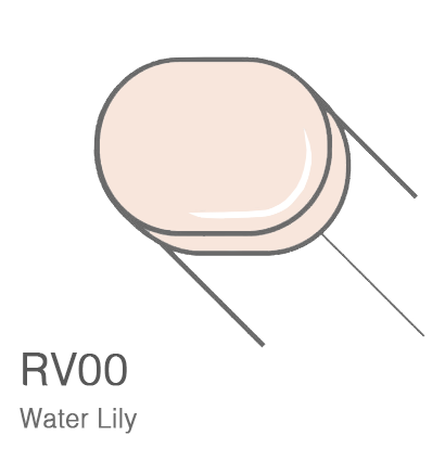 Маркер с кистью Copic Sketch RV00 Water Lily / Кувшинка поштучно за 899 руб. купить в Россия.