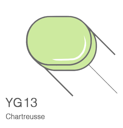 Маркер с кистью Copic Sketch YG13 Chartreusse / Цвет Шартрез поштучно за 899 руб. купить в Россия.