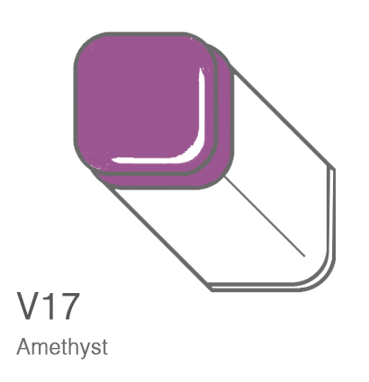 Маркер Copic V17 Amethyst / Аметист поштучно за 1 027 руб. купить в Россия.