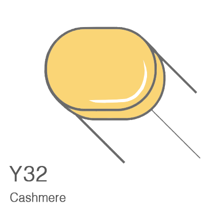 Маркер с кистью Copic Sketch Y32 Cashmere / Кашемир поштучно за 899 руб. купить в Россия.