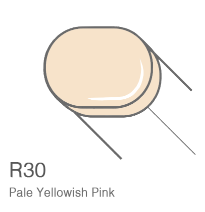 Маркер с кистью Copic Sketch R30 Pale Yellowish Pink / Бледный Желтоватый Розовый поштучно за 899 руб. купить в Россия.