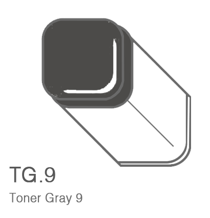 Маркер Copic T9 Toner Gray / Тонирующий Серый 9 поштучно за 1 027 руб. купить в Россия.