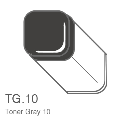 Маркер Copic T10 Toner Gray / Тонирующий Серый 10 поштучно за 1 027 руб. купить в Россия.