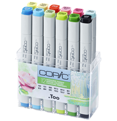 Copic Classic 12 Spring набор маркеров в кейсе, весенние цвета за 11 398 руб. купить в Россия.