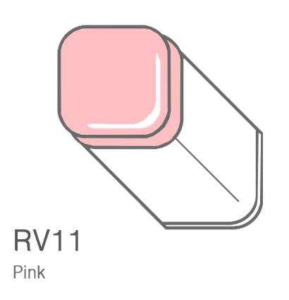 Маркер Copic RV11 Pink / Розовый поштучно за 1 027 руб. купить в Россия.