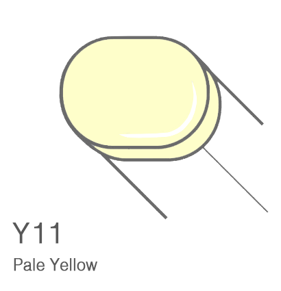 Маркер с кистью Copic Sketch Y11 Pale Yellow / Бледный Желтый поштучно за 899 руб. купить в Россия.
