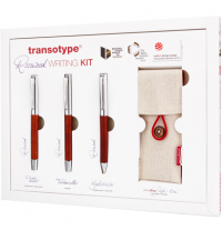 Набор ручек Transotype Rosewood Writing Kit 3 ручки и пенал
